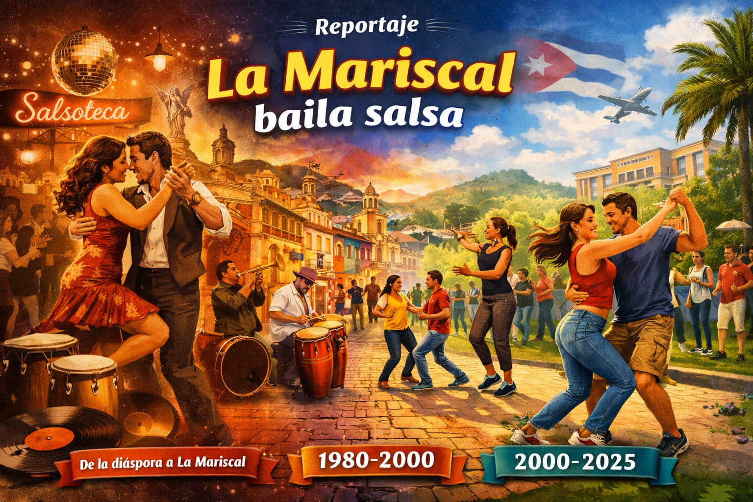 Reportaje: La Mariscal baila salsa